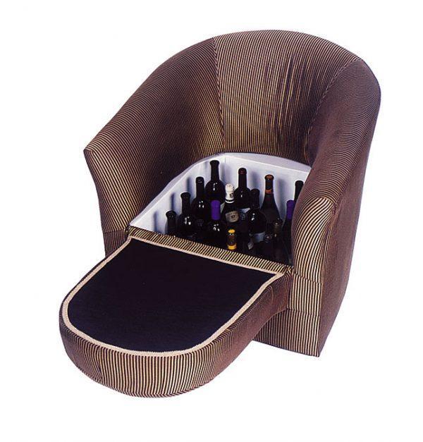 IK Custom Barrel Chair Lift Seat Storage
